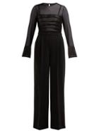 Matchesfashion.com Max Mara - Classe Jumpsuit - Womens - Black