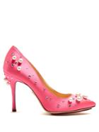 Charlotte Olympia Bacall Crystal-embellished Stiletto Pumps