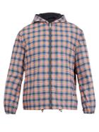 Prada Checked-print Reversible Jacket