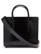 Matchesfashion.com Christian Louboutin - Paloma Medium Croc-effect Leather Tote Bag - Womens - Black