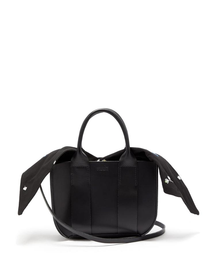Muuñ Myoso Leather Cross-body Bag