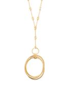 Matchesfashion.com Joelle Kharrat - Equilibriste Gold Plated Long Necklace - Womens - Gold