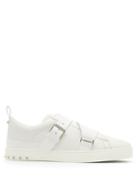 Matchesfashion.com Valentino - V Punk Low Top Leather Trainers - Mens - White