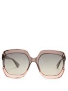 Dior Gaia Square-frame Acetate Sunglasses