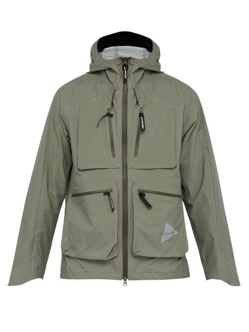 Matchesfashion.com And Wander - E Vent Technical Ripstop Jacket - Mens - Grey