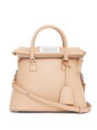 Maison Margiela - 5ac Mini Leather Handbag - Womens - Beige