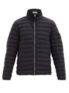 Matchesfashion.com Stone Island - High-neck Down-quilted Jacket - Mens - Black