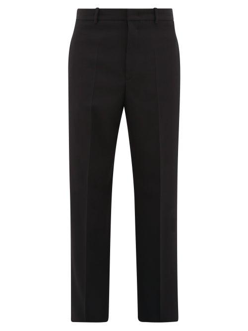 Matchesfashion.com Jil Sander - Thirsk Straight-leg Wool Trousers - Mens - Black