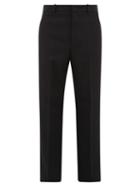 Matchesfashion.com Jil Sander - Thirsk Straight-leg Wool Trousers - Mens - Black