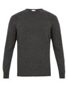 Matchesfashion.com Raey - Crew Neck Cashmere Sweater - Mens - Grey