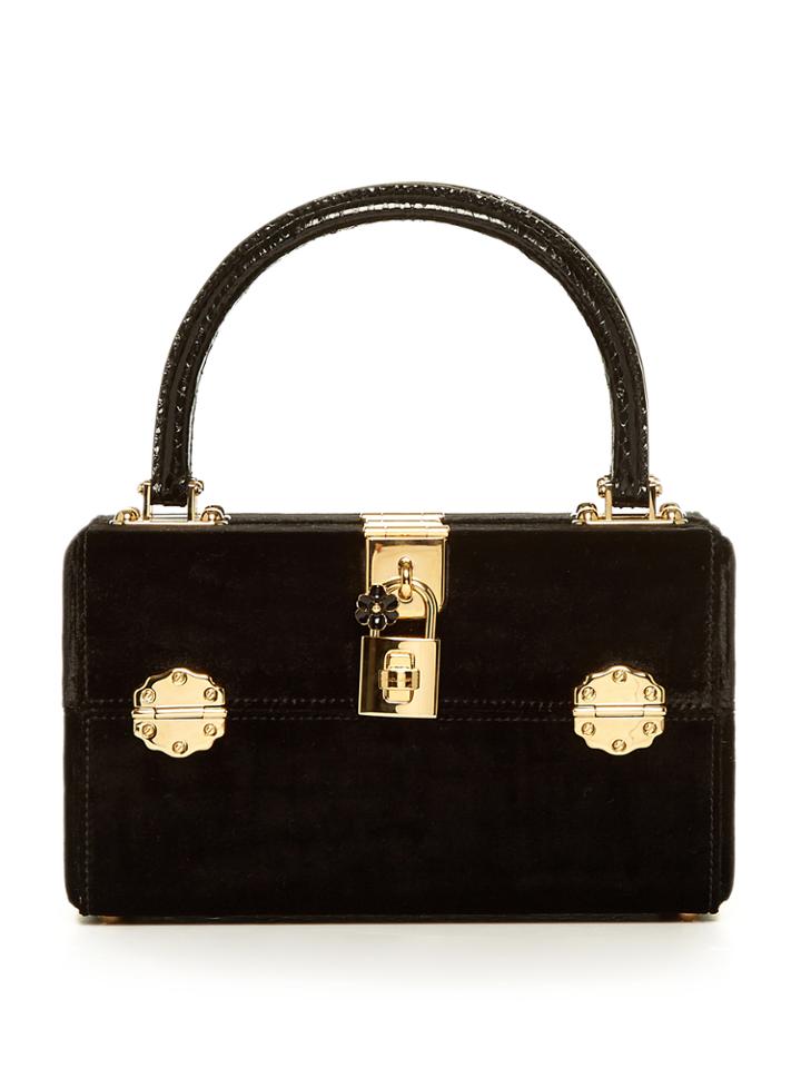 Dolce & Gabbana Dolce Box Vanity Velvet Bag