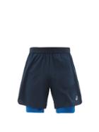 Asics - Road 2-n-1 Running Shorts - Mens - Blue