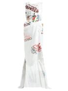Matchesfashion.com Marine Serre - Couture Asymmetric Patchwork Cotton Gown - Womens - White Multi