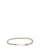 Matchesfashion.com Paul Smith - Logo-engraved Silver-plated Zip Bracelet - Mens - Silver