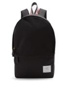 Thom Browne Logo-patch Canvas Backpack