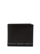 Matchesfashion.com Prada - Bi Fold Leather Wallet - Mens - Black