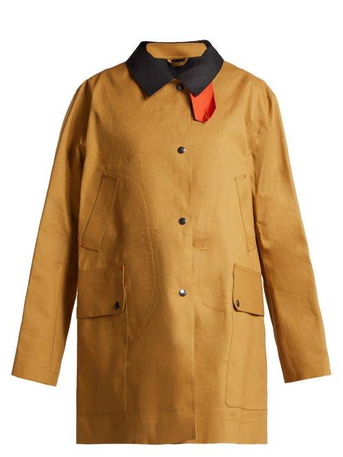 Matchesfashion.com La Fetiche - Yoko Waterproof Reversible Trench Coat - Womens - Beige