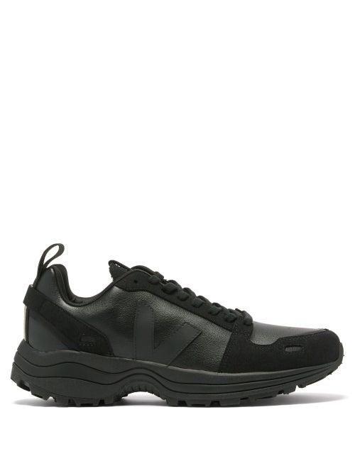 Matchesfashion.com Rick Owens X Veja - Faux-leather Trainers - Mens - Black