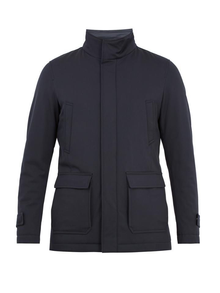 Herno Padded Wool-blend Coat