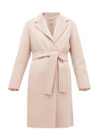 Matchesfashion.com S Max Mara - Oscuri Coat - Womens - Light Pink