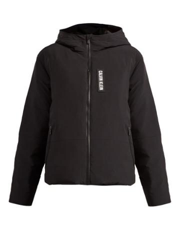 Matchesfashion.com Calvin Klein Performance - Padded Down Filled Zip Through Jacket - Womens - Black