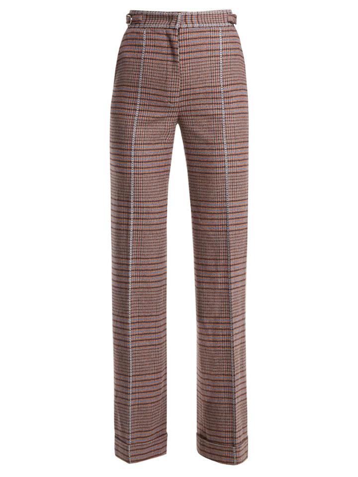 Gabriela Hearst Shipton High-rise Wool-blend Trousers