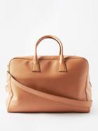 Aviteur - Cristallo Weekender Leather Holdall - Mens - Light Orange