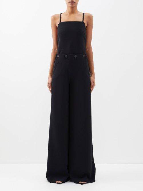 Max Mara - Tabarin Jumpsuit - Womens - Black