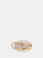 Spinelli Kilcollin - Diamond, Silver, 18kt Rose-gold & 18kt Gold Ring - Mens - Gold