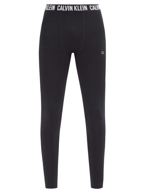 Matchesfashion.com Calvin Klein Performance - Logo-waistband Training Leggings - Mens - Black