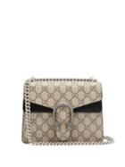 Matchesfashion.com Gucci - Dionysus Mini Gg Supreme-canvas Shoulder Bag - Womens - Grey Multi