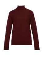 Matchesfashion.com Dunhill - Roll Neck Cashmere Sweater - Mens - Burgundy
