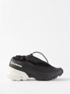 Mm6 X Salomon - X Salomon Cross Low Drawstring Ripstop Trainers - Mens - Black White