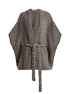 Gabriela Hearst Brianne Tie-waist Knit Cashmere Cardigan