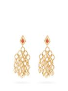 Matchesfashion.com Aurlie Bidermann - Filo Gold Plated Clip On Earrings - Womens - Gold