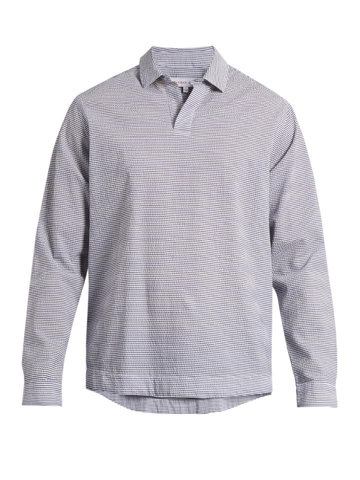 Orlebar Brown Ridley Cotton-seersucker Shirt
