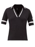 Bogner - Elonie Cotton-blend Piqu Polo Shirt - Womens - Black