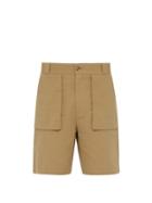 Matchesfashion.com P. Johnson - Cotton Blend Fishing Shorts - Mens - Brown