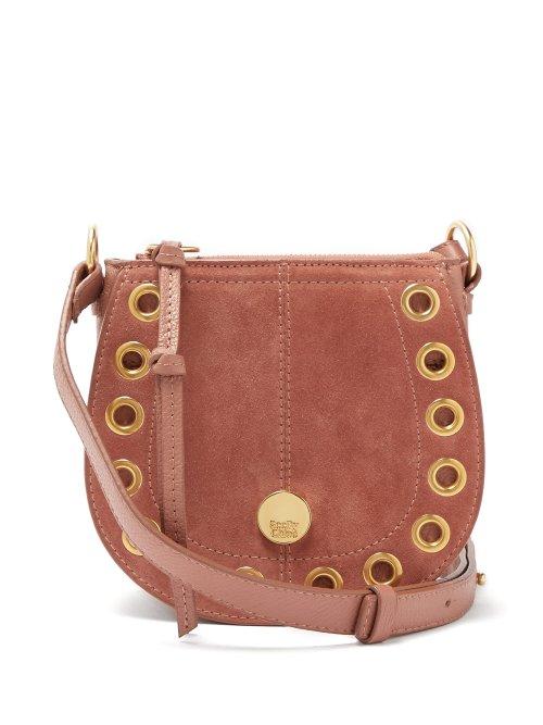 Matchesfashion.com See By Chlo - Kriss Mini Hobo Cross Body Bag - Womens - Light Pink