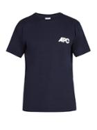 A.p.c. Burnette Logo-print Cotton-jersey T-shirt