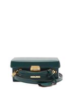 Matchesfashion.com Mark Cross - Grace Small Saffiano-leather Box Bag - Womens - Green