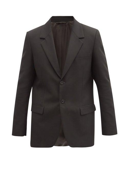 Matchesfashion.com Acne Studios - Jellico Single-breasted Suit Jacket - Mens - Black