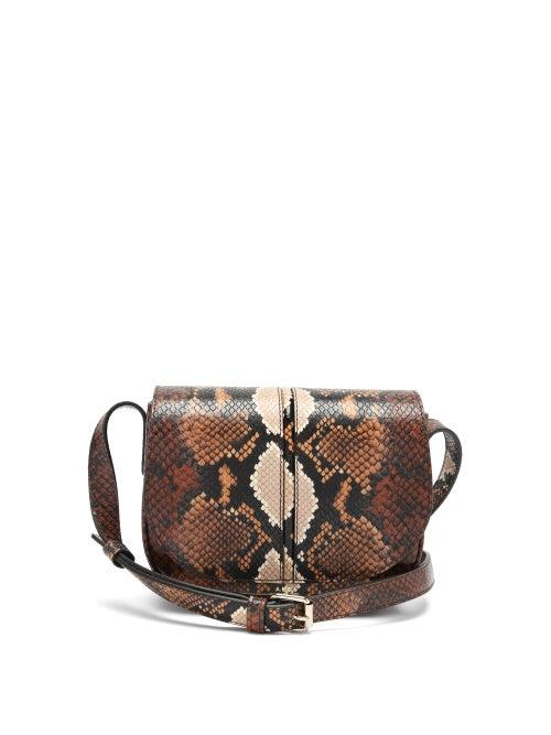 Matchesfashion.com A.p.c. - Betty Python-effect Cross-body Bag - Womens - Python