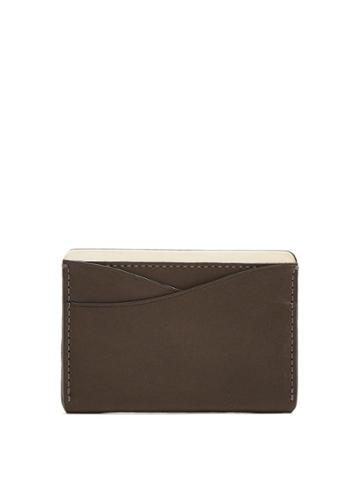 Passavant And Lee Leather And Sterling-silver Cardholder