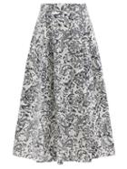 Ladies Rtw Weekend Max Mara - Nadar Skirt - Womens - White Navy