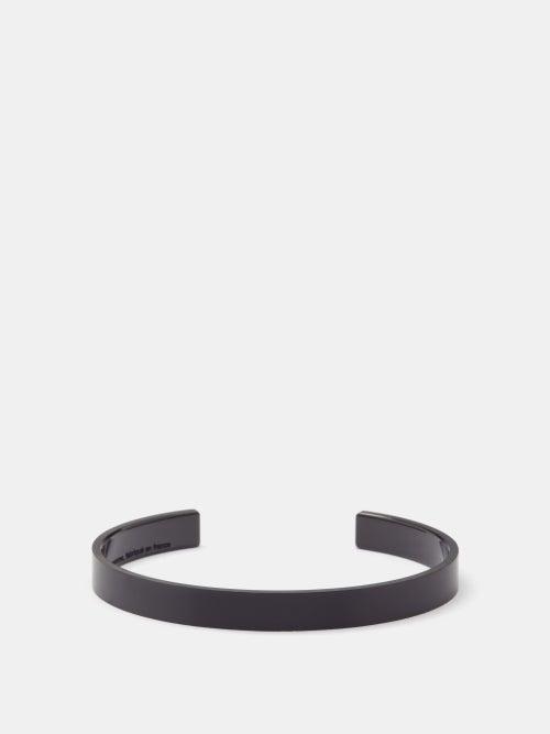 Le Gramme - 9g Ribbon Titanium Cuff - Mens - Black