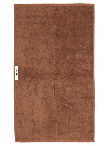 Matchesfashion.com Tekla - Organic-cotton Bath Sheet - Brown