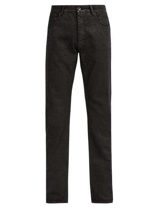 Matchesfashion.com Rick Owens Drkshdw - Detroit Coated Jeans - Mens - Black