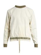 Longjourney Nash Back-zip Cotton-canvas Sweatshirt