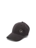 Matchesfashion.com Adidas By Stella Mccartney - Logo-disk Baseball Cap - Womens - Black